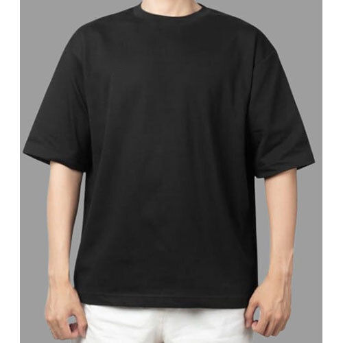 Plain Oversized T Shrits Black