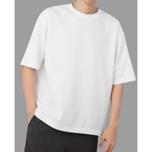 Plain Oversized T-Shrits White