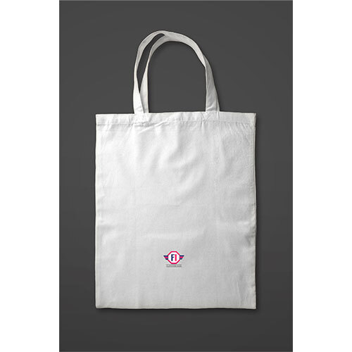 White Plain Tote Bag