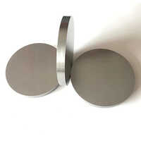 Molybdenum Circle - Round Shape , Silver Color , Metal Product , Premium Quality