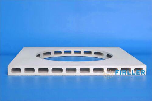 Cordierite Mullite Kiln Furniture Wash Basin Extruded Setter Plate