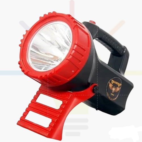 Diamond 35 Watt Led Rechargeable Torch - Lighting Type: Cool White