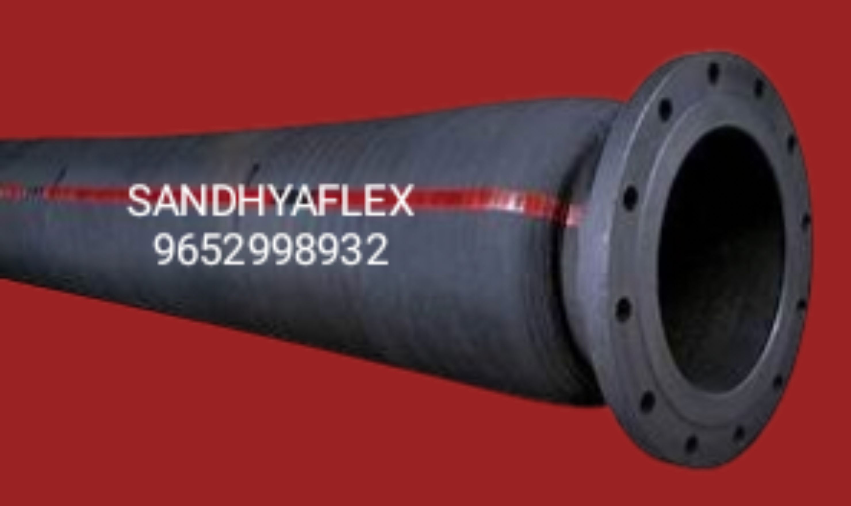 Cement feeding rubber hose