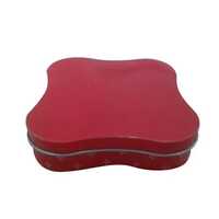 Plain Tin Box - Tinplate, 175 Mm Dia X 65 Mm Height, Pink Color, Round/square Shape, Lacquered Finish , Ideal For Storing Cakes, Cookies & Cashews