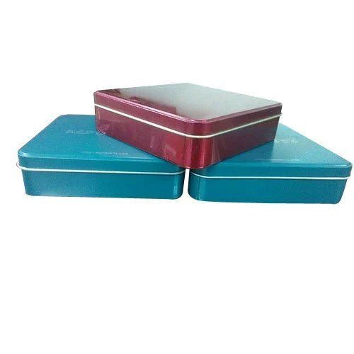 Square Tin Box