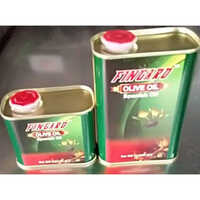 Olive Oil Printed Tin Can