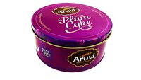 Premium Cake Tin Box - Tinplate, 175 Mm Dia X 65 Mm Height, Purple Color, Round/square/rectangular Shape, Holds 1 Kg To 5 Kg Of Cakes, Cookies & Cashews 