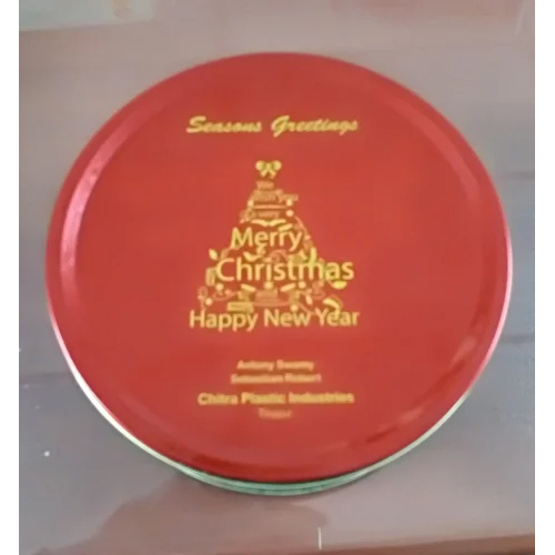 Christmas and New Year Gift Tin Box