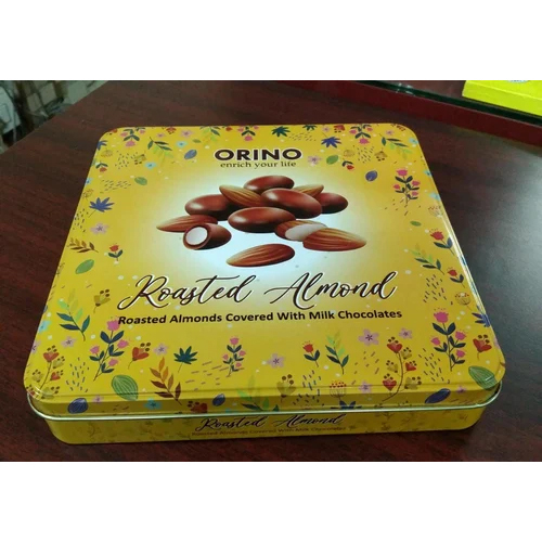 Printed Chocolate Tin Container