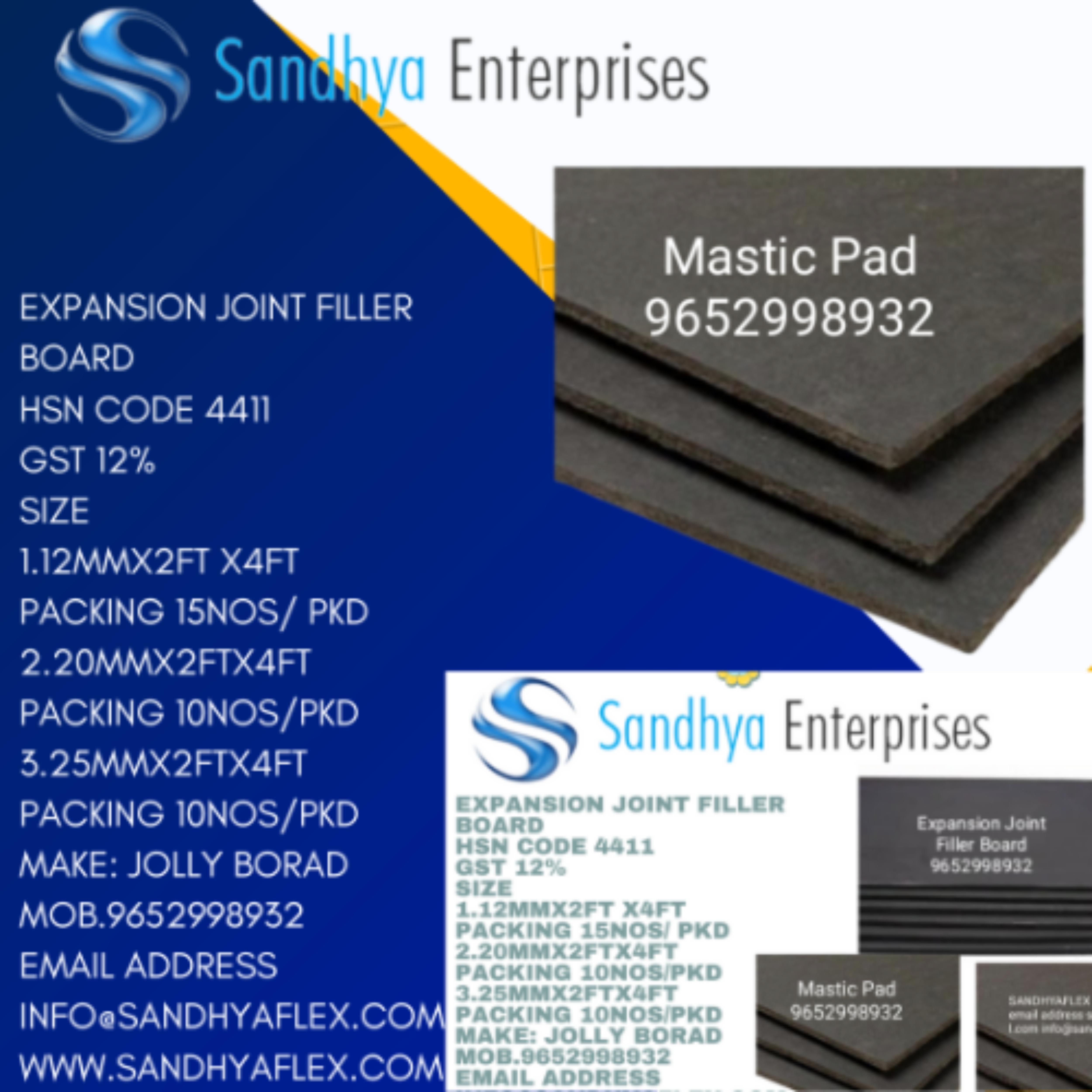 Expansion Joint Filler Board(Mastic Pad)