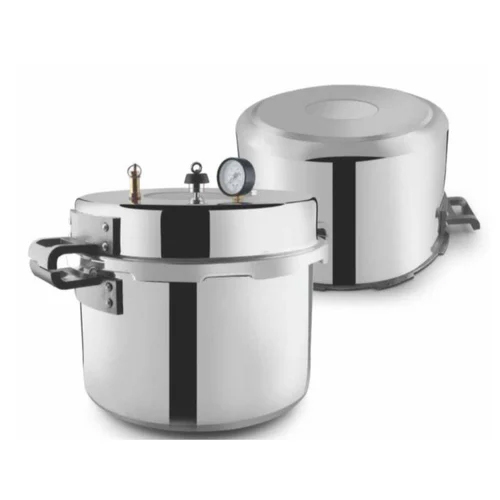 Silver Large Jumbo Big Commercial Pressure Cookers at Best Price in ...