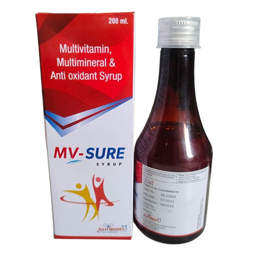 Multivitamin Multimineral And Anti Oxidant Syrup