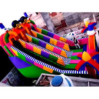 4 Lane Big Bouncy Castle Mickey Mouse - Color: Multi