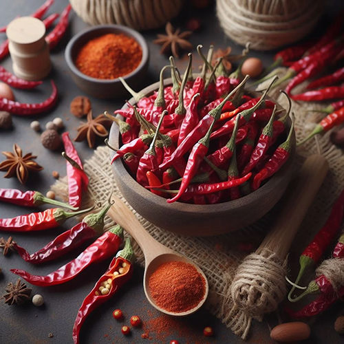 Dry Red Chilies - Grade: First Class