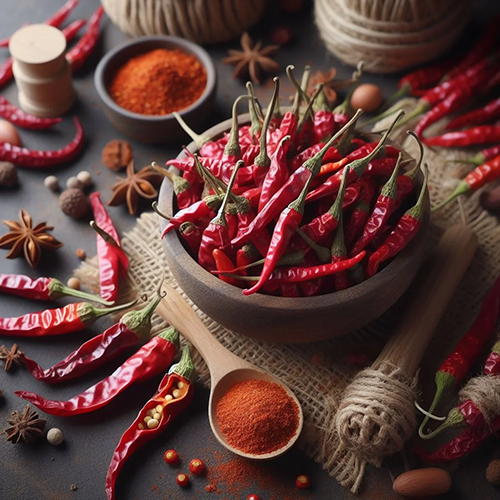 Dry Red Chilies