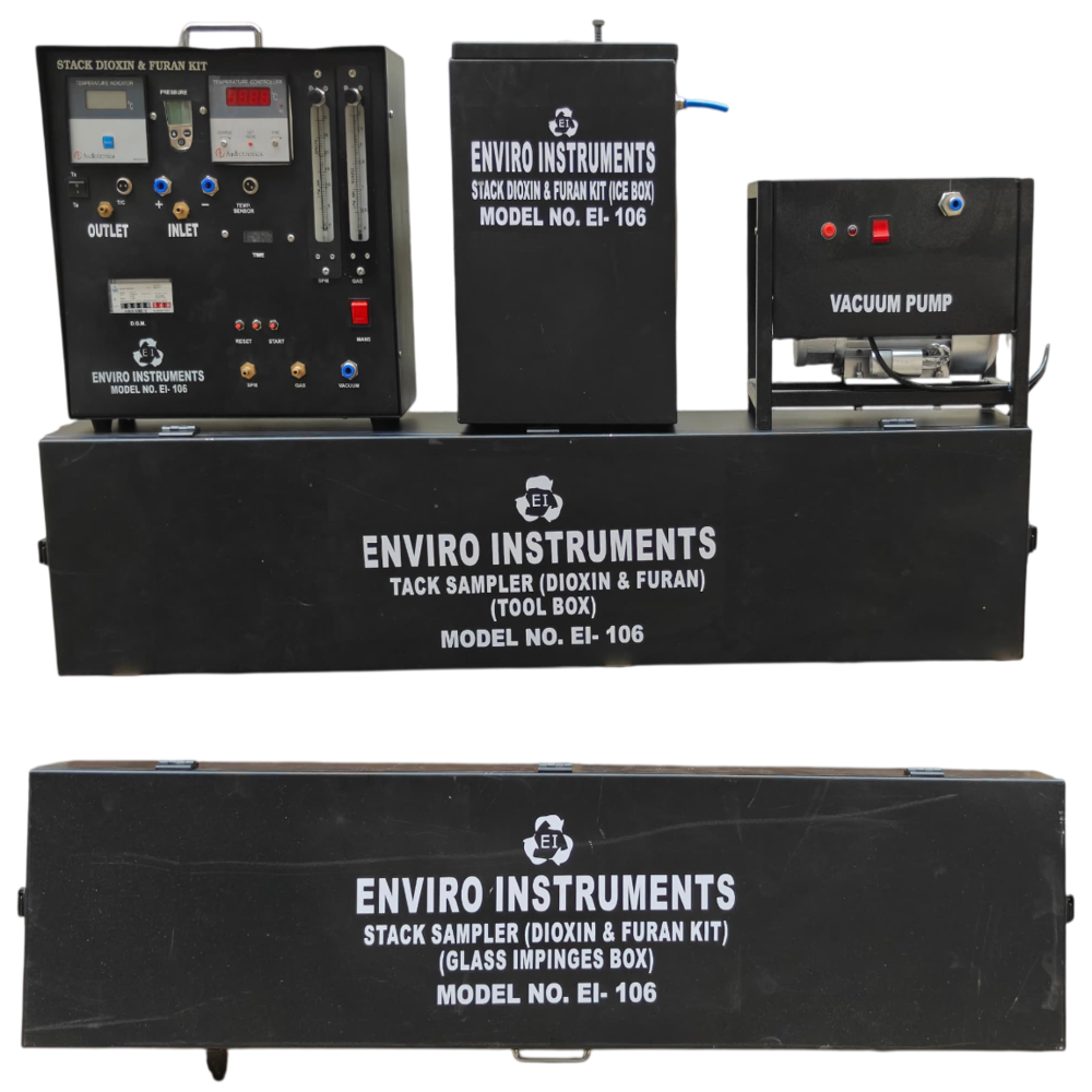 Ei-106 Dioxin And Furan Stack Sampling Kit/ Stack Sampler Dioxin & Furan/ Stack Monitoring Kit - Dimension (L*W*H): As Per Available Centimeter (Cm)