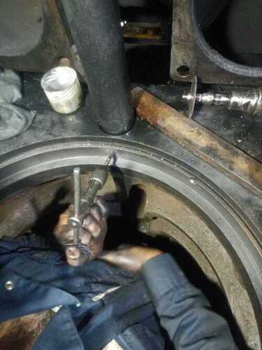 Crack Repair of Cylinder Liners
