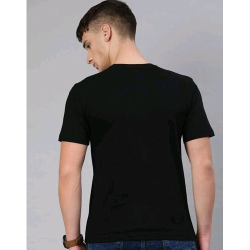 Black Plain T -Shirt