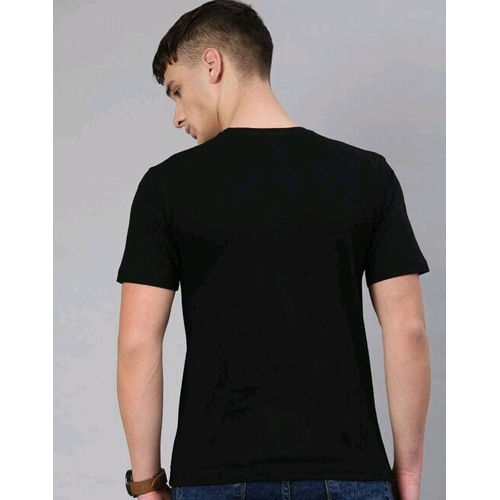 Black Plain T -Shirt