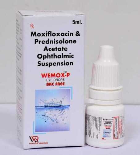 Moxifloxacin Prednisolone Eye Drops