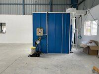 Powder coating booth