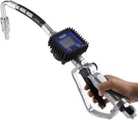 Digital Oil Control Valve Meter Nozzle,pneumatic Oil Gun With 1/2" Inch Npt Inlet