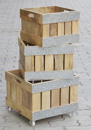 Set  of 3 Wooden New Design Caddy