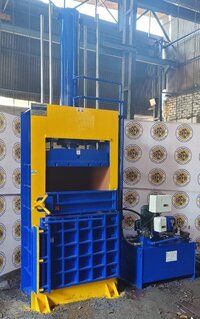 75 Ton Hydraulic Baler Machine for Cartoon