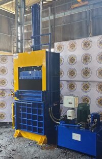 75 Ton Hydraulic Baler Machine for Cartoon