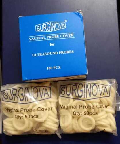 Surginova Vaginal Probe Cover Non- Sterile For Ultrasound Probes - Color: White