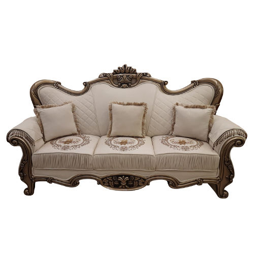 3 Seater Designer Wooden Sofa