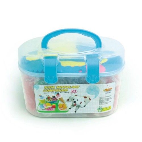 Kids 24 Colors Dough With Toys - Material: Clay