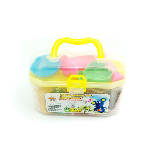 Kids 14 Colors Dough With Toys