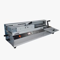 Semi Automatic Desktop Glue Binding Machine With Binding Thickness (30-40mm)