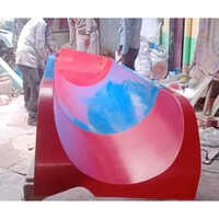 Frp Swimming Pool Slides - 30 Inches Diameter, 15 Feet Length | Customizable Shape And Color, Indoor-outdoor Use, Warranty Included