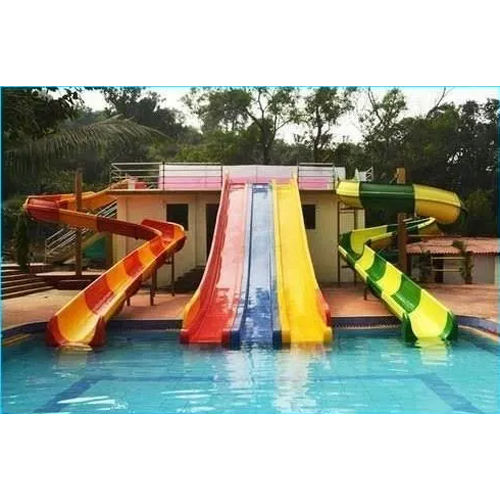 Outdoor Frp Water Park Slide