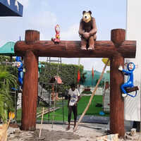 Outdoor Frp Decorated Gate