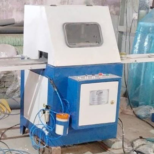 Blue Heavy Duty Automatic Single Head Cutting Machine