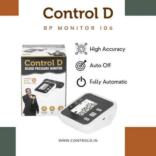Control D Blood Pressure Monitor