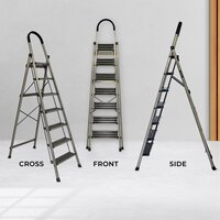 ALUMINIUM PREMIUM GOLD 7 STEP LADDER