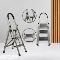 ALUMINIUM PREMIUM GOLD 3 STEP LADDER