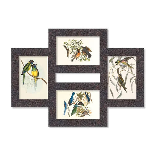 Wooden Collage Photo Frame - Frame Color: As Per Requirement