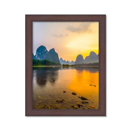 Brown Simple Photo Frame For Home Decor - Frame Color: As Per Requirement