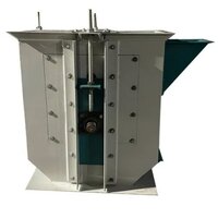 Mild Steel Bucket Elevator - Stainless Steel Frame, Customized Size, Canvas Belt | Durable Industrial Solution For Vertical Bulk Material Transport