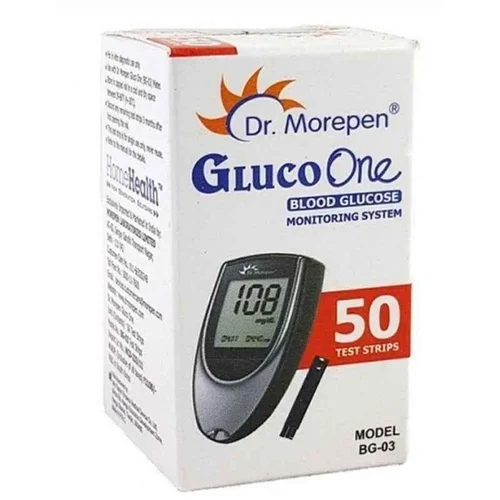 Dr Morepen Blood Glucose Test Strips