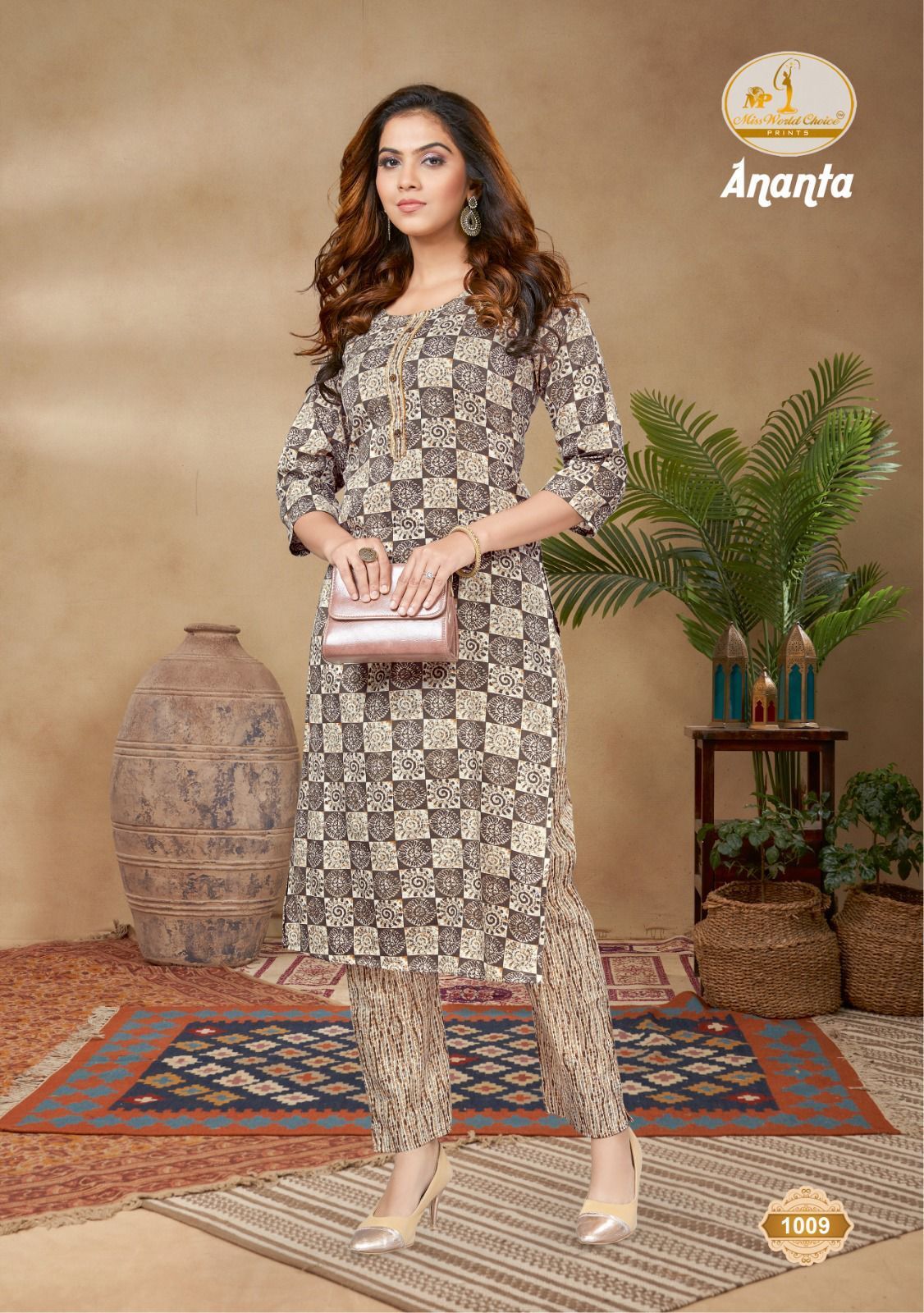 Miss World Ananta Vol-1  Kurti With Pant