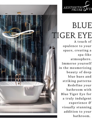 Blue Tiger Eye Slab