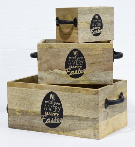 Set of 3 Printed Caddy