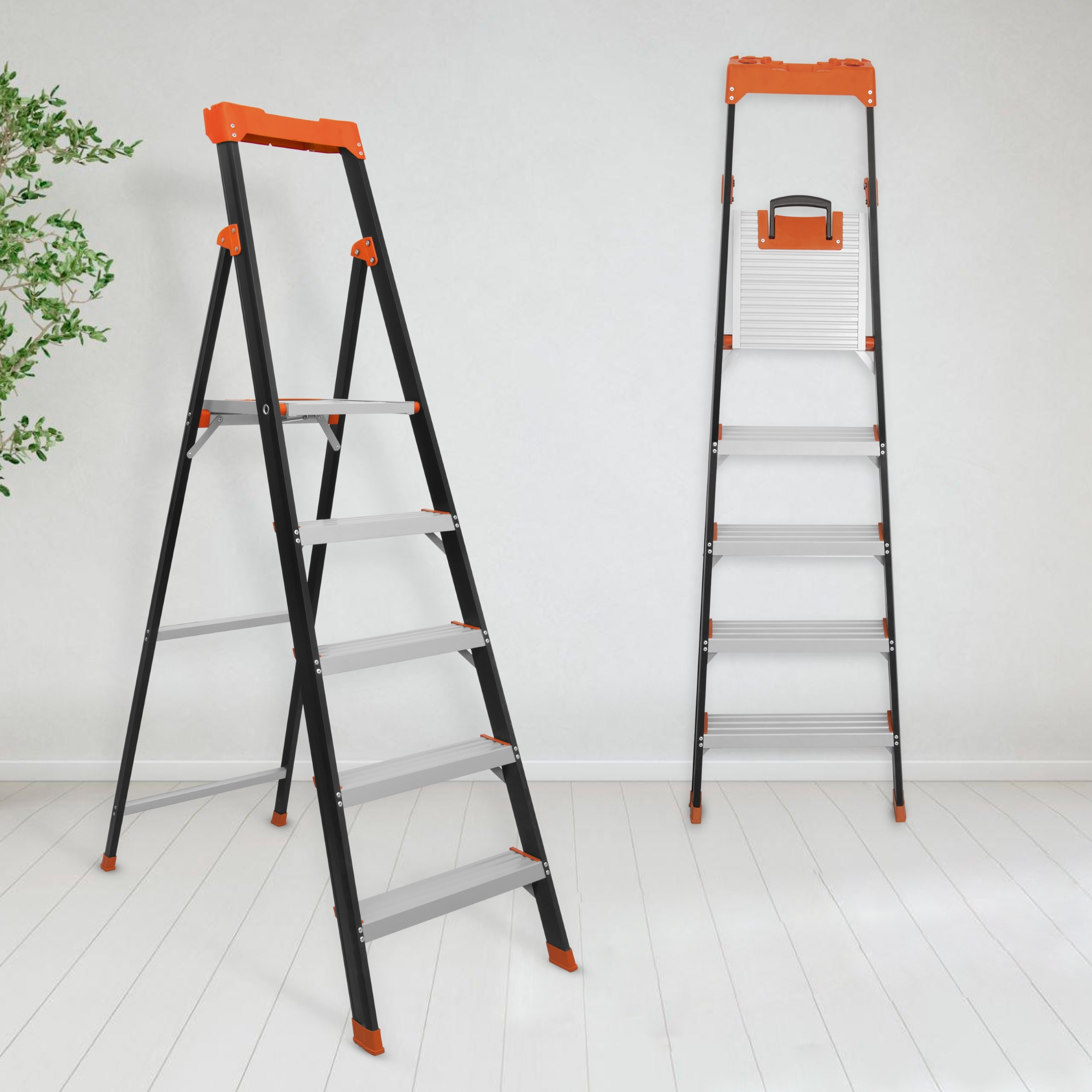 BLACKBOURNE 5 STEP LADDER