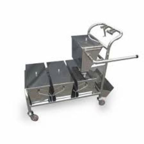 STAINLESS STEEL  PHARMA  MOPPING TROLLEYS